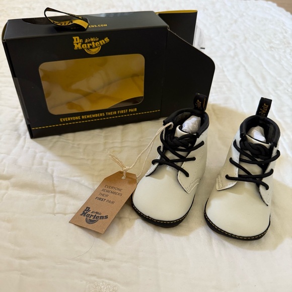 Dr. Martens Other - Dr. Martens White Baby Walker Shoes
